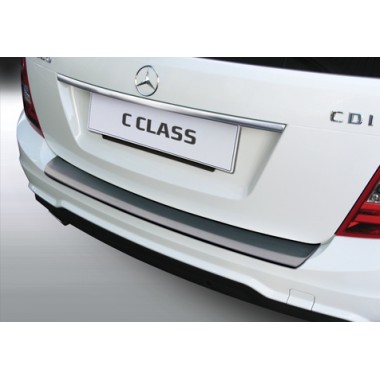 Накладка на задний бампер Mercedes C Class W204 Combi (2011-2014)